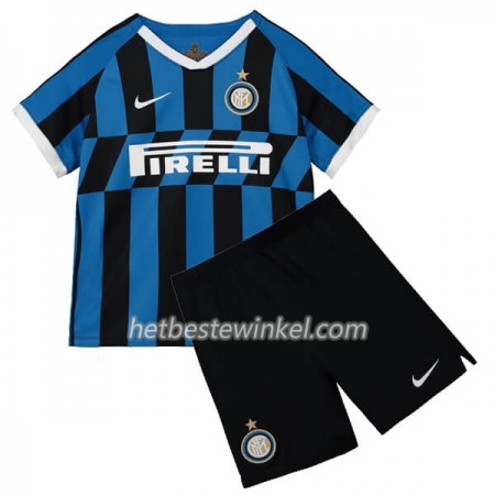 Inter Milan Kind Voetbaltenues Thuis 2019/20 - SS (+ Korte broeken)